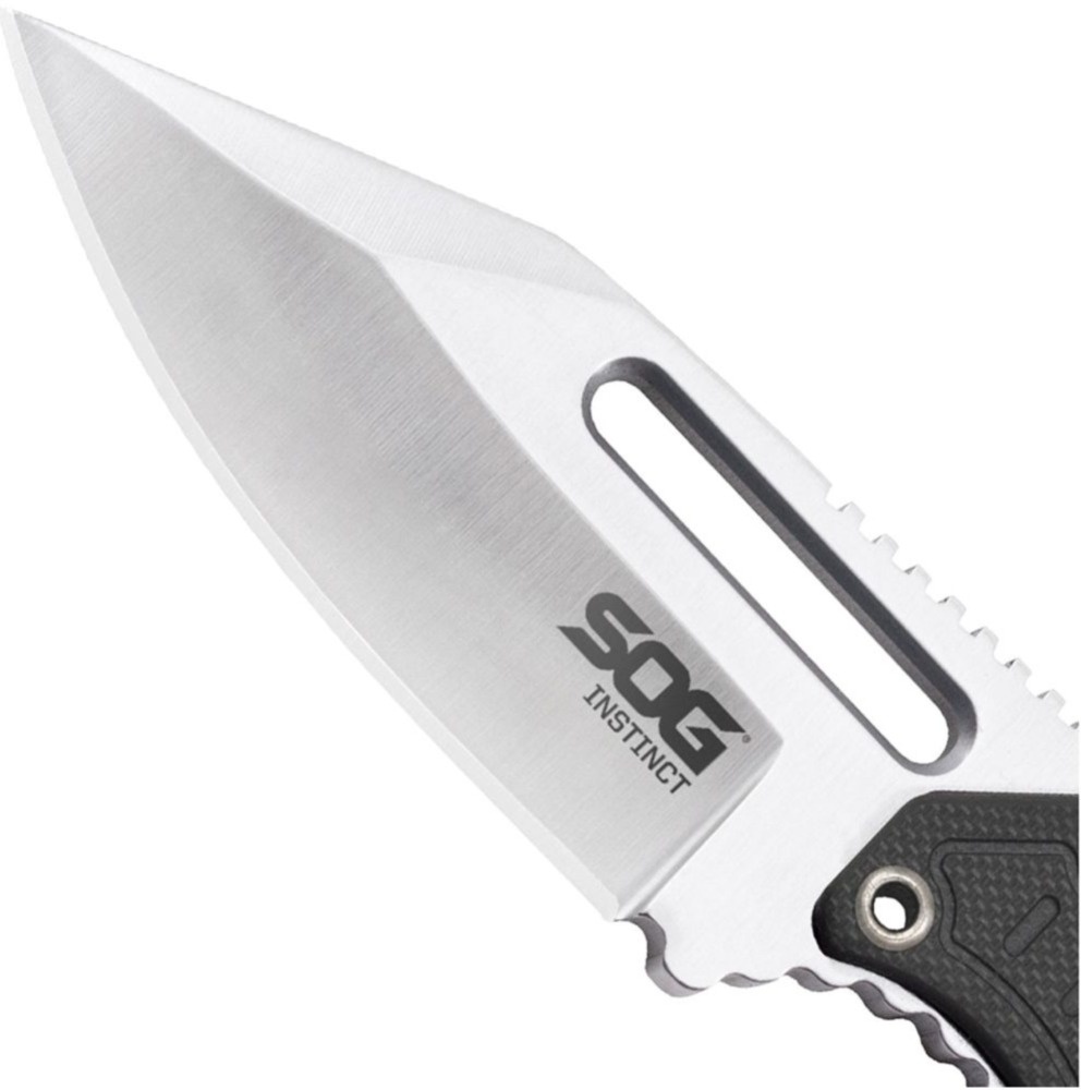 Miniatura Cuchillo Instinct Satin G10 Handle - Clam Pack  -