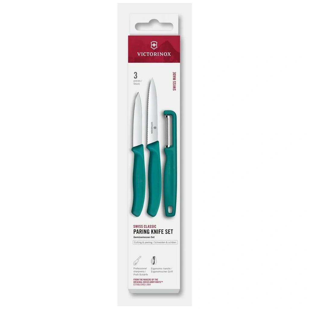 Set De Cuchillos Mondadores Swiss Classic Con Pelador I – 3 piezas
