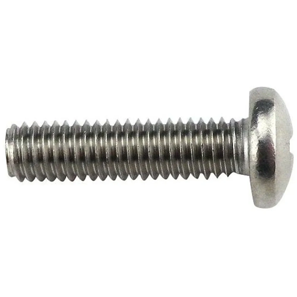 Perno Cabeza Plana Inoxidable N° 10 X 19 MM