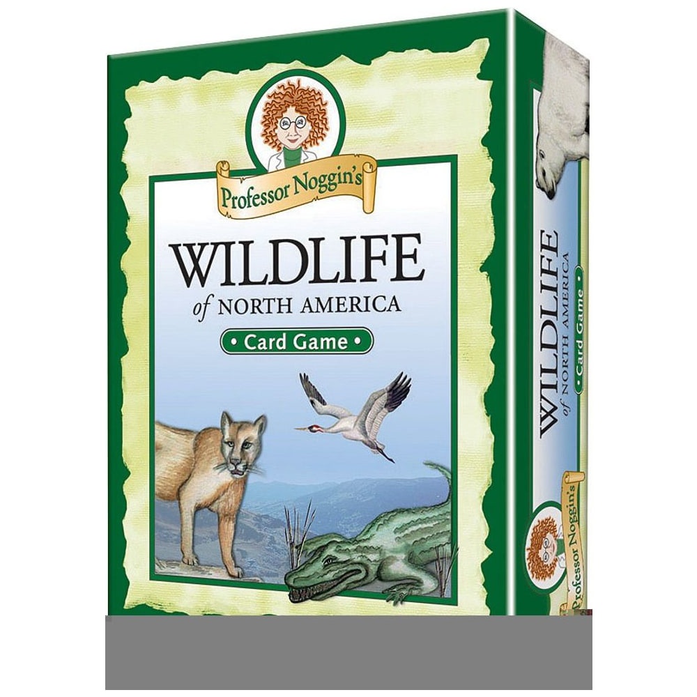 Juego de Cartas Professor Noggin Fauna de Norteamérica