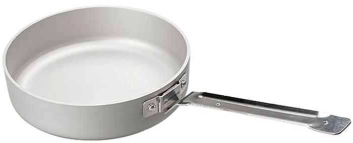Sartén De Aluminio Anodizado Ultraliviana Para Camping
