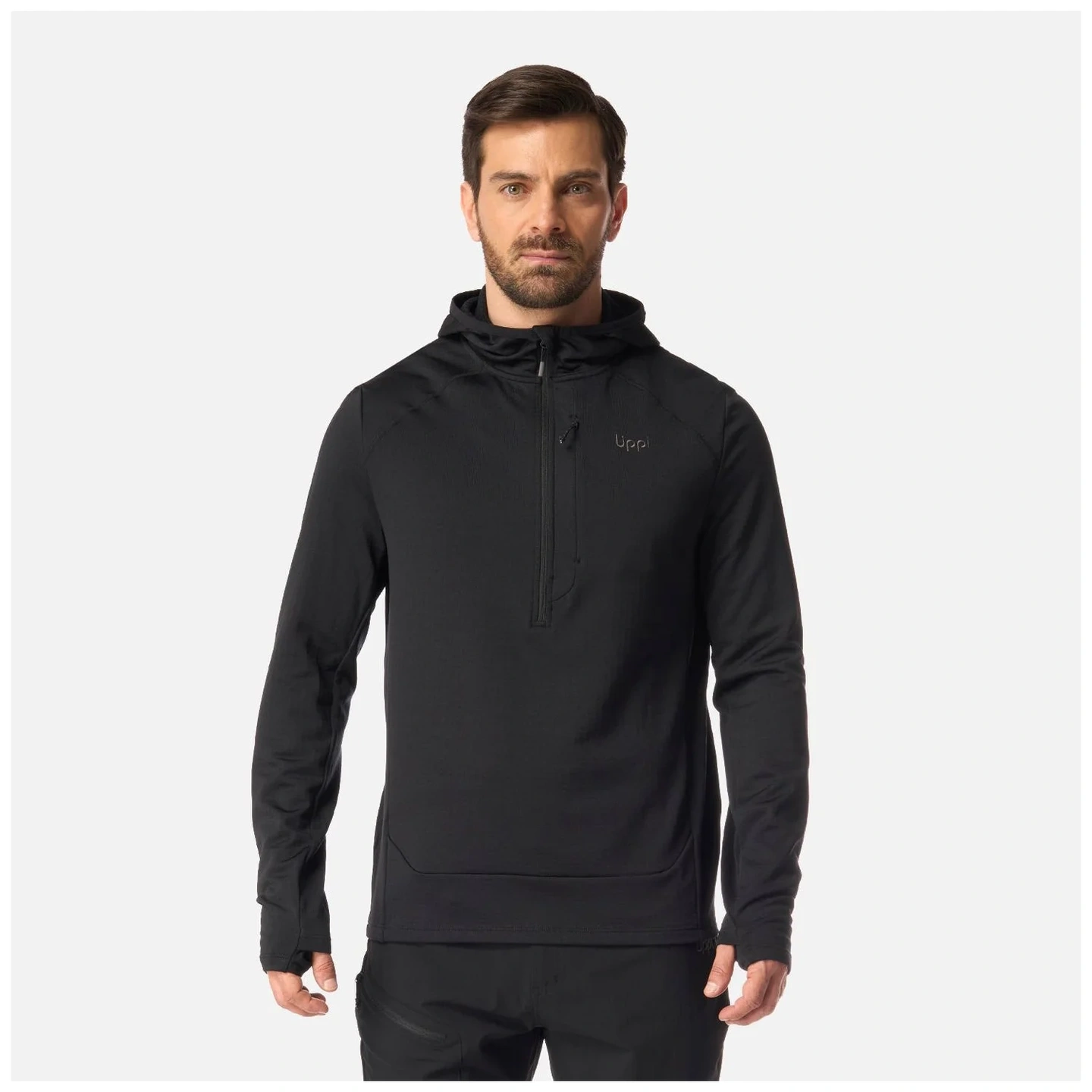 Polerón Hombre Viedma 1000 Nano-F 1/4 Zip Hoody