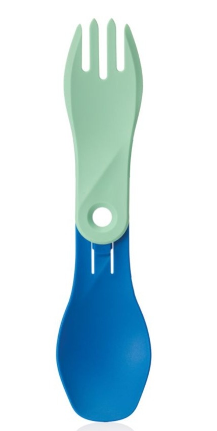Miniatura Tenedor y Cuchara Plegables Gobites Bio Spin -