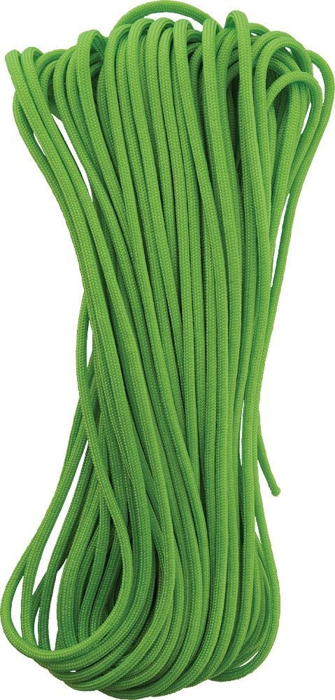 Miniatura Cuerda Paracord 550 100 Feet 30 Mts - Color: Verde Neon