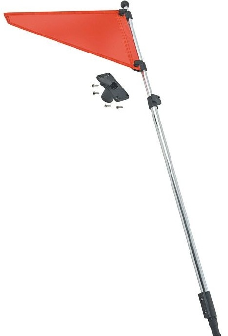 Bandera De Seguridad Para Kayak Con Soporte Universal Safety Flag