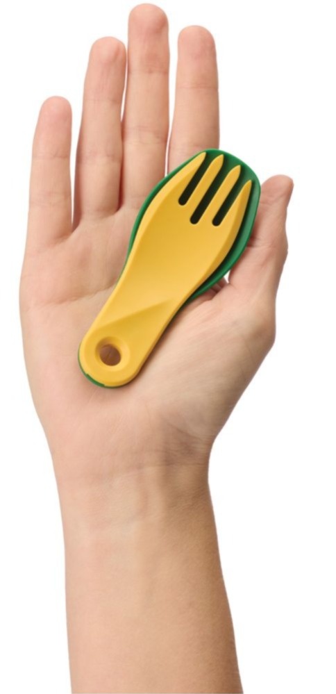 Miniatura Tenedor y Cuchara Plegables Gobites Bio Spin -