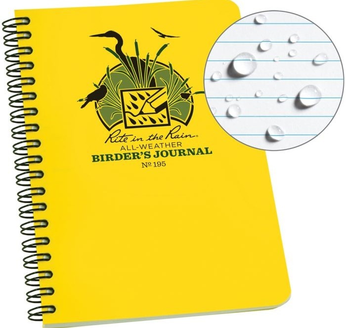Libreta Impermeable Birder's Field Notebook