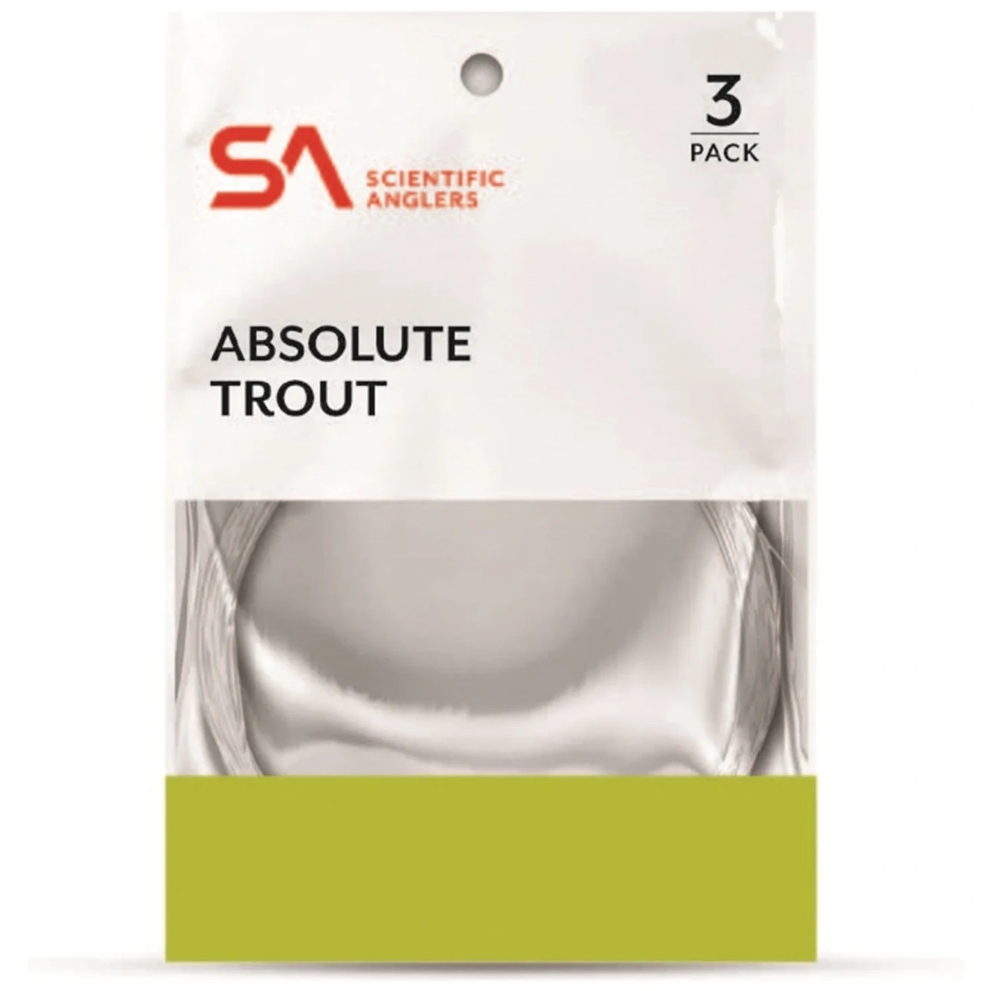 Leader Cónico Absolute Trout 7.5 FT 3-Pack