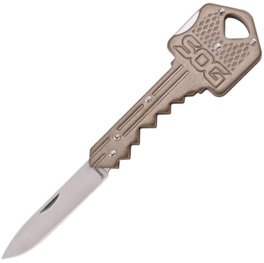 Miniatura Cuchillo Key Knife Brass - Clam Pack  -