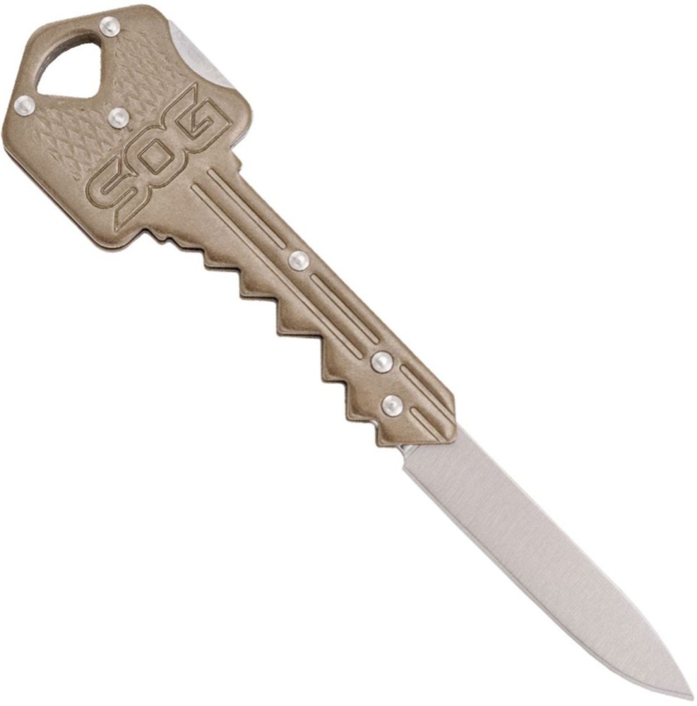 Miniatura Cuchillo Key Knife Brass - Clam Pack  -