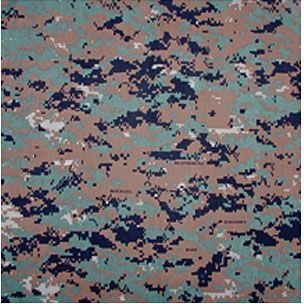 Miniatura Bandana Camouflage - Color: WOODLAND DIGITAL CAMO.