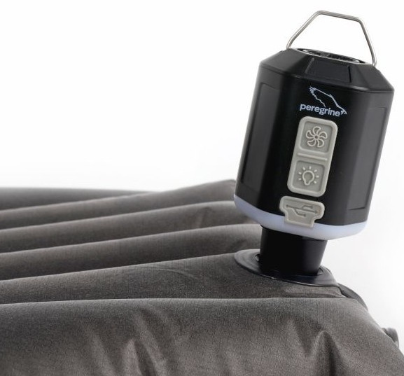 Mini Bomba y Linterna Pocket Sleeping Pad Pump And Lantern -