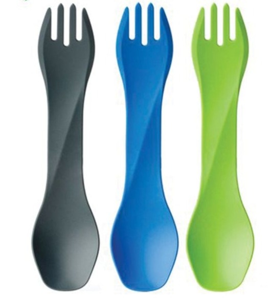 Tenedor y Cuchara En Uno Gobites Bio Uno Kids 3 Pack 