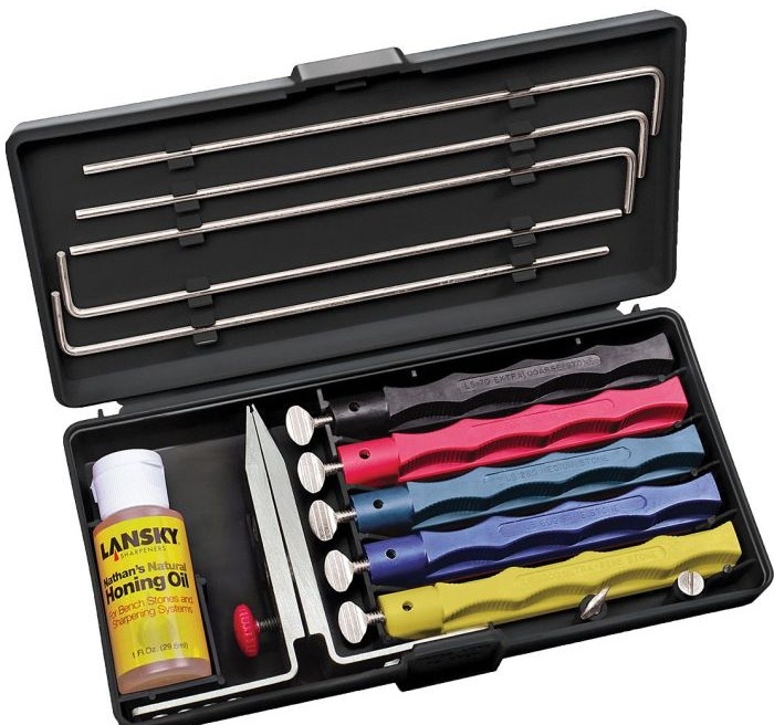 Sistema De Afilado Deluxe 5-Stone Sharpening