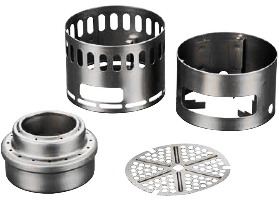 Set Cocinilla De Titanio Ti Stove Dx Para Camping Y Trekking