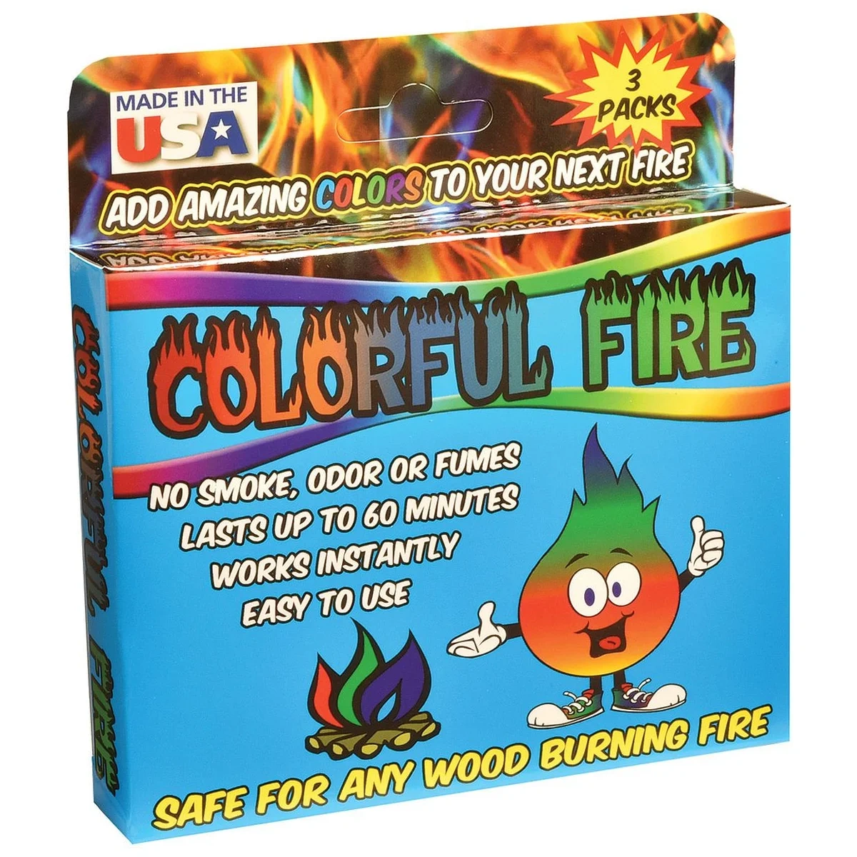 Colorante de Llamas Colorful Fire Pack 3