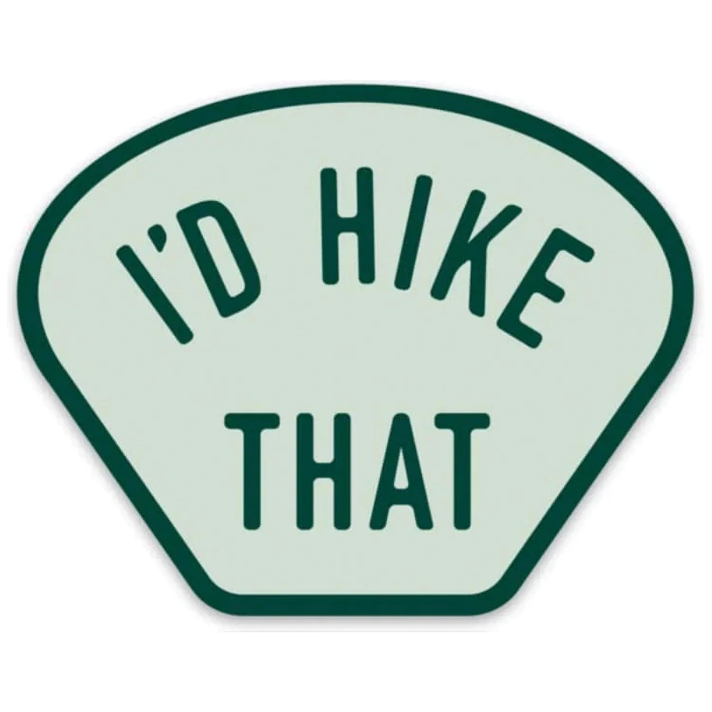 Calcomanía I'd Hike That