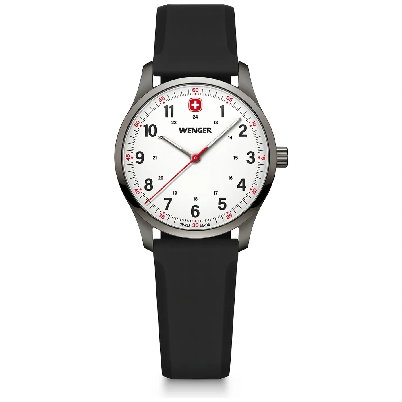 Reloj City Sport Black Ice Mujer 34 MM Correa Silicona