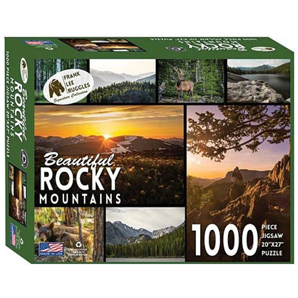 Puzzle Rocky Mountain 1000 Piezas