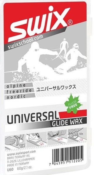 Cera Universal Wax Para Esquís Y Snowboard U60