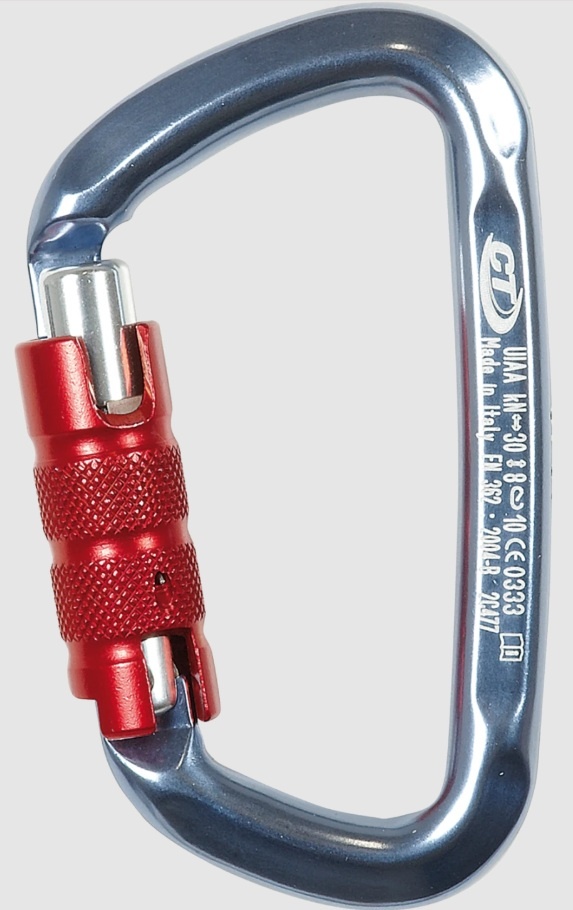 Mosquetón Aluminio Tipo D 3T 30kN D Shape Tg