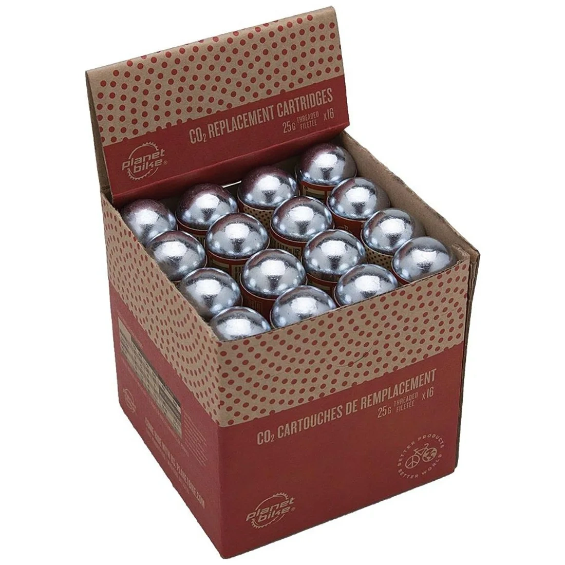 Cartucho CO2 25 GR 16 Unidades