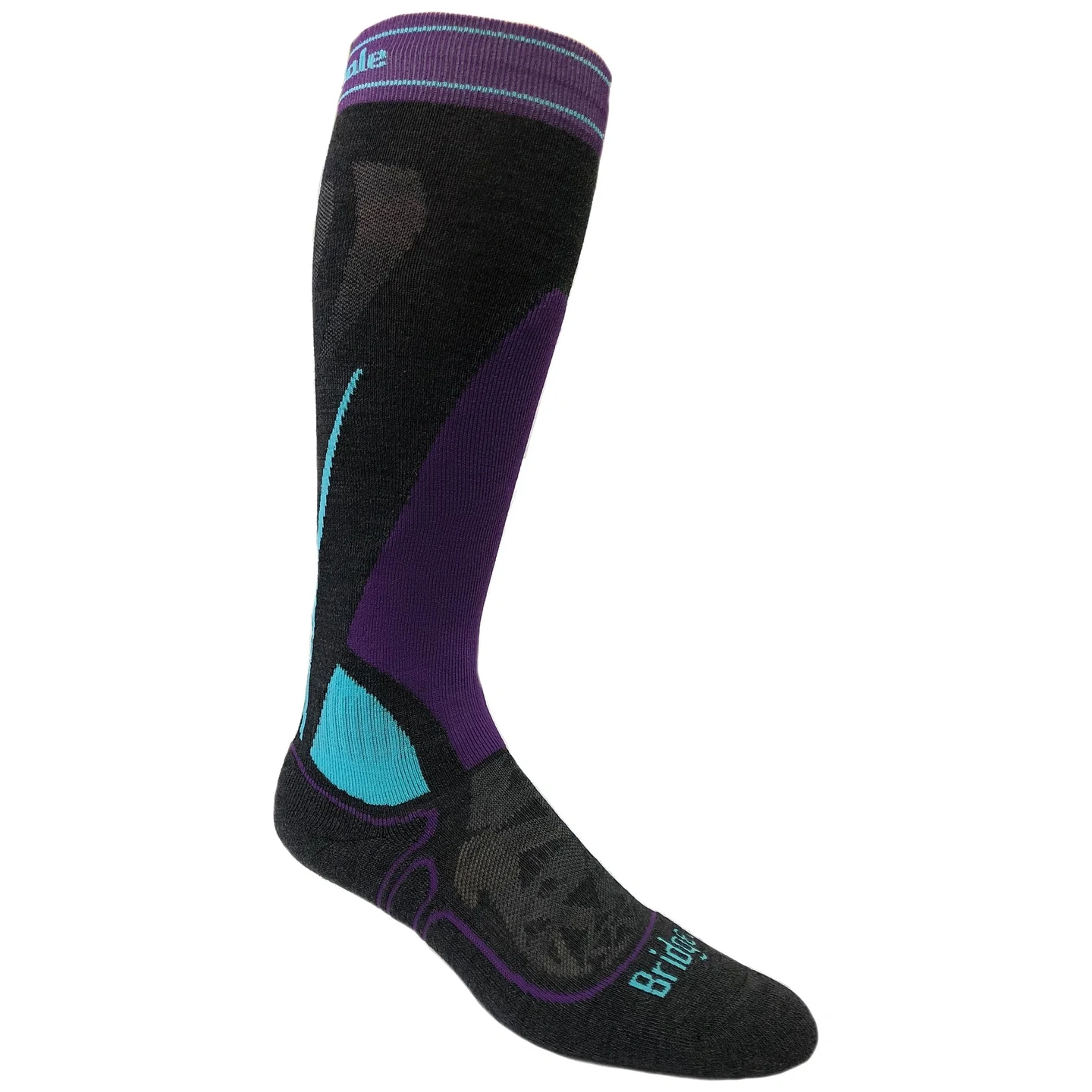 Calcetín de Ski Merino Grosor Medio Mujer