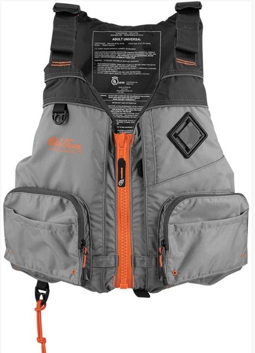Chaleco Salvavidas De Pesca Treble Angler Sportsman Moss