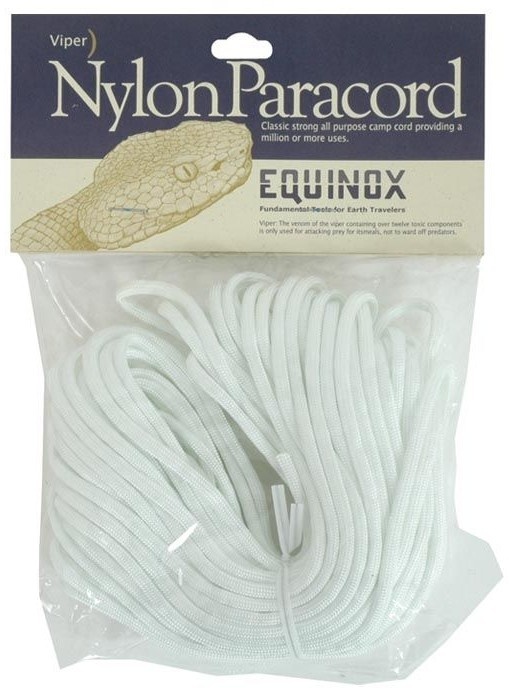 Cuerda Trenzada Braided Nylon Paracord 30,5 Mt Para Camping Y Amarres