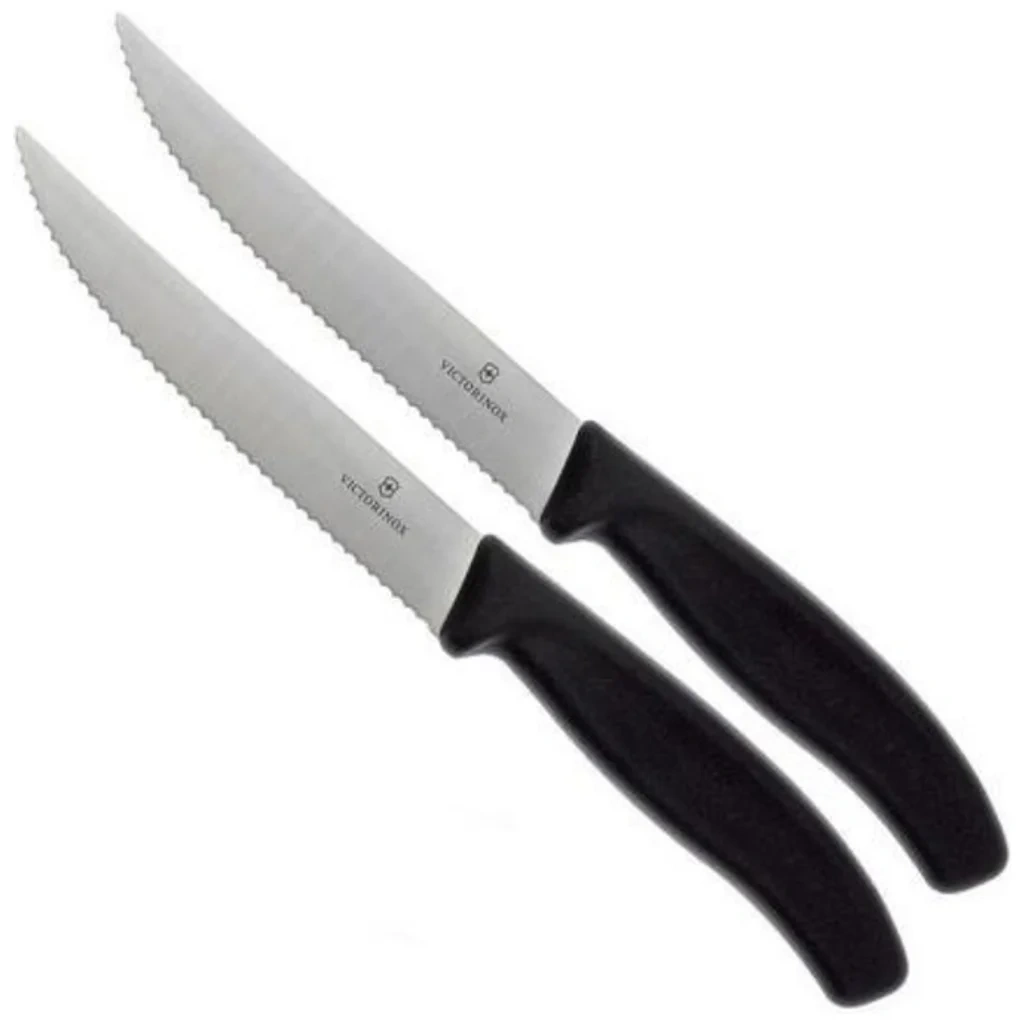 Cuchillos Steak & Pizza, Set De 2 Unidades