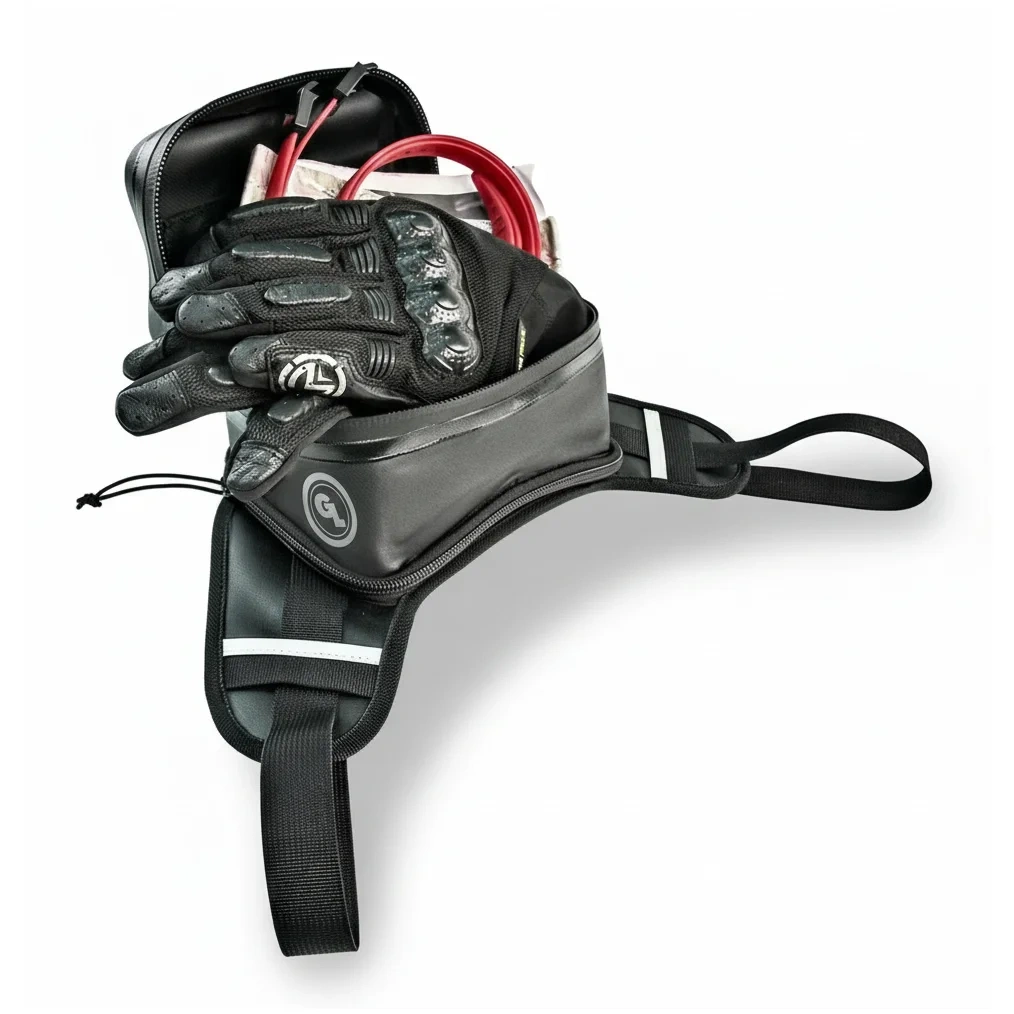 Bolso De Estanque Para Moto Buckin' Roll Tank Bag