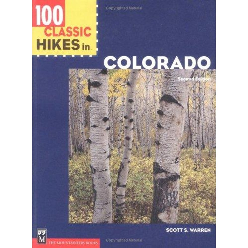 Libro 100 classic hikes in Colorado