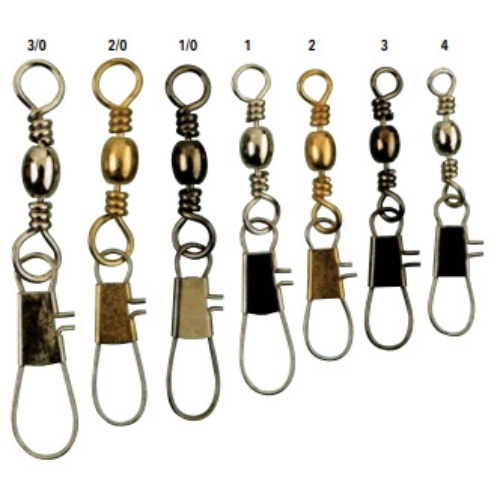 Destorcedor Fishbite Barrel Swivel + Interlock Snap