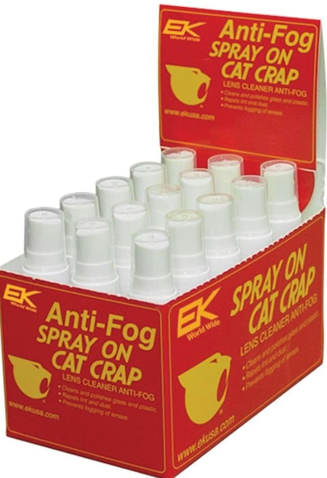 Pack 15 Limpiadores Antiempañantes En Spray Para Lentes Cat Crap Spray Cleaner