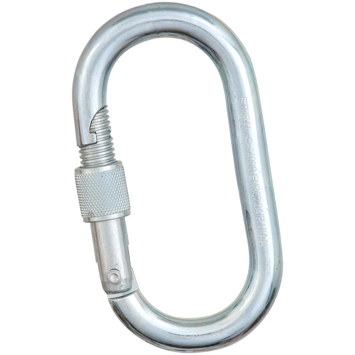 Mosquetón Acero Oval 40 KN