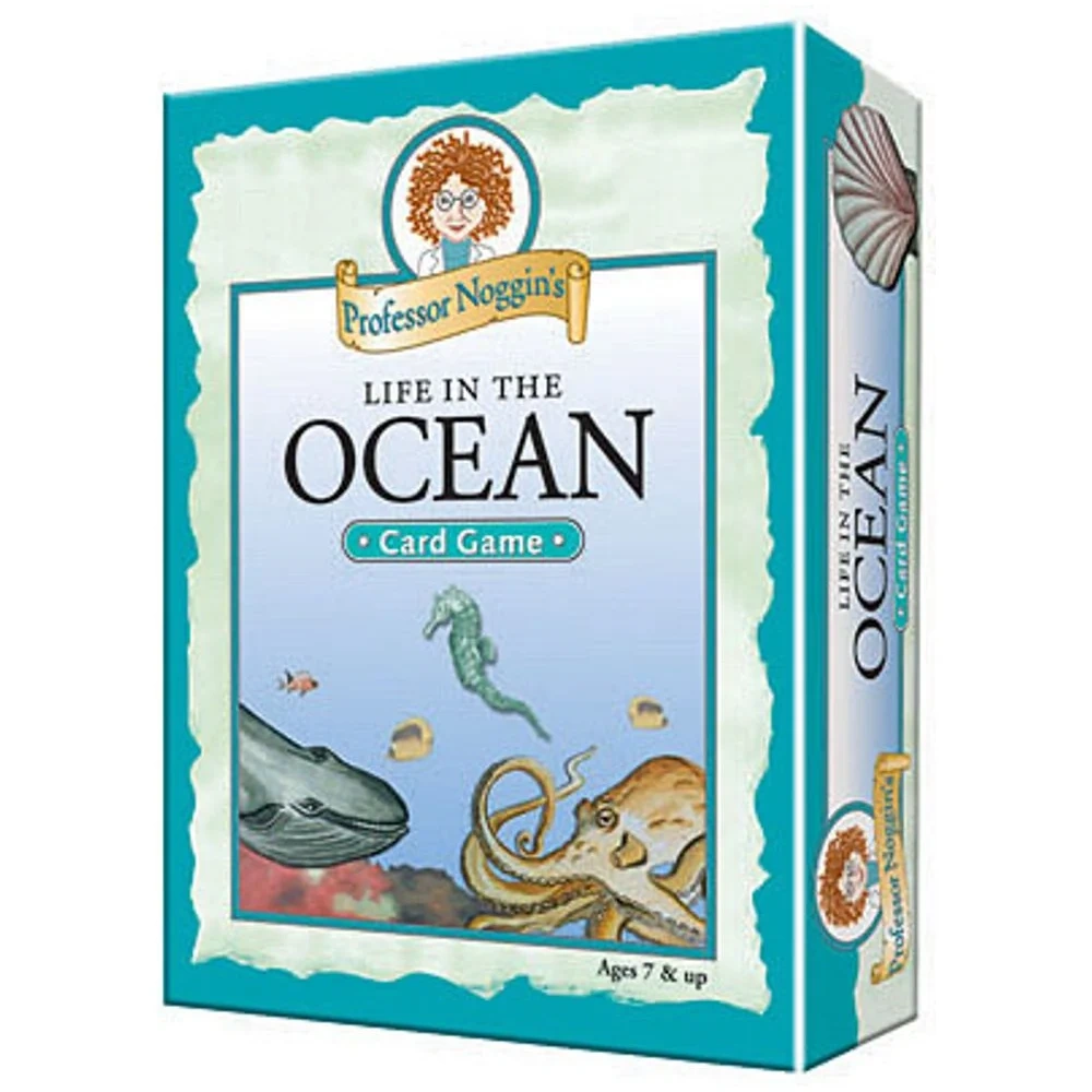 Juego de Cartas Professor Noggin Vida en el Océano
