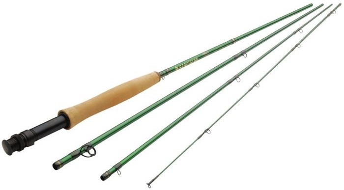 Caña De Pesca Con Mosca Vice Rod 5Wt 9' 4 Tramos Acción Rápida