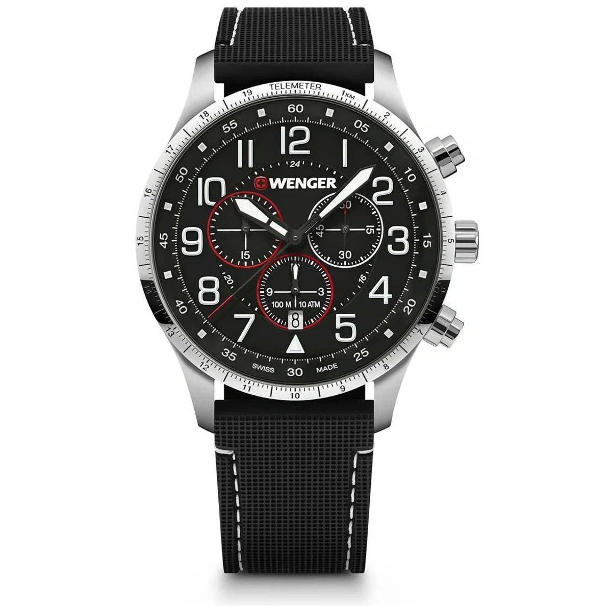 Reloj Attitude Chrono 44 MM Correa Negra