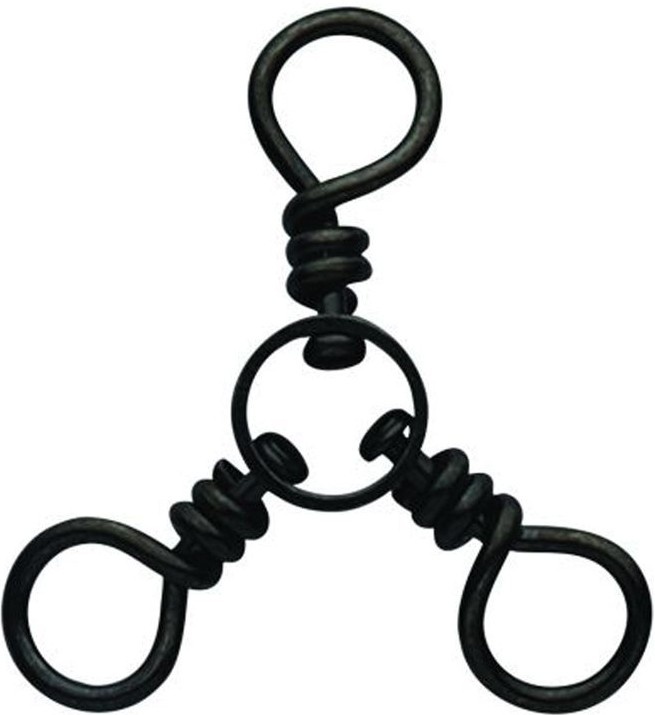 Destorcedor De Pesca 3-Way Swivel Para Línea Y Señuelo