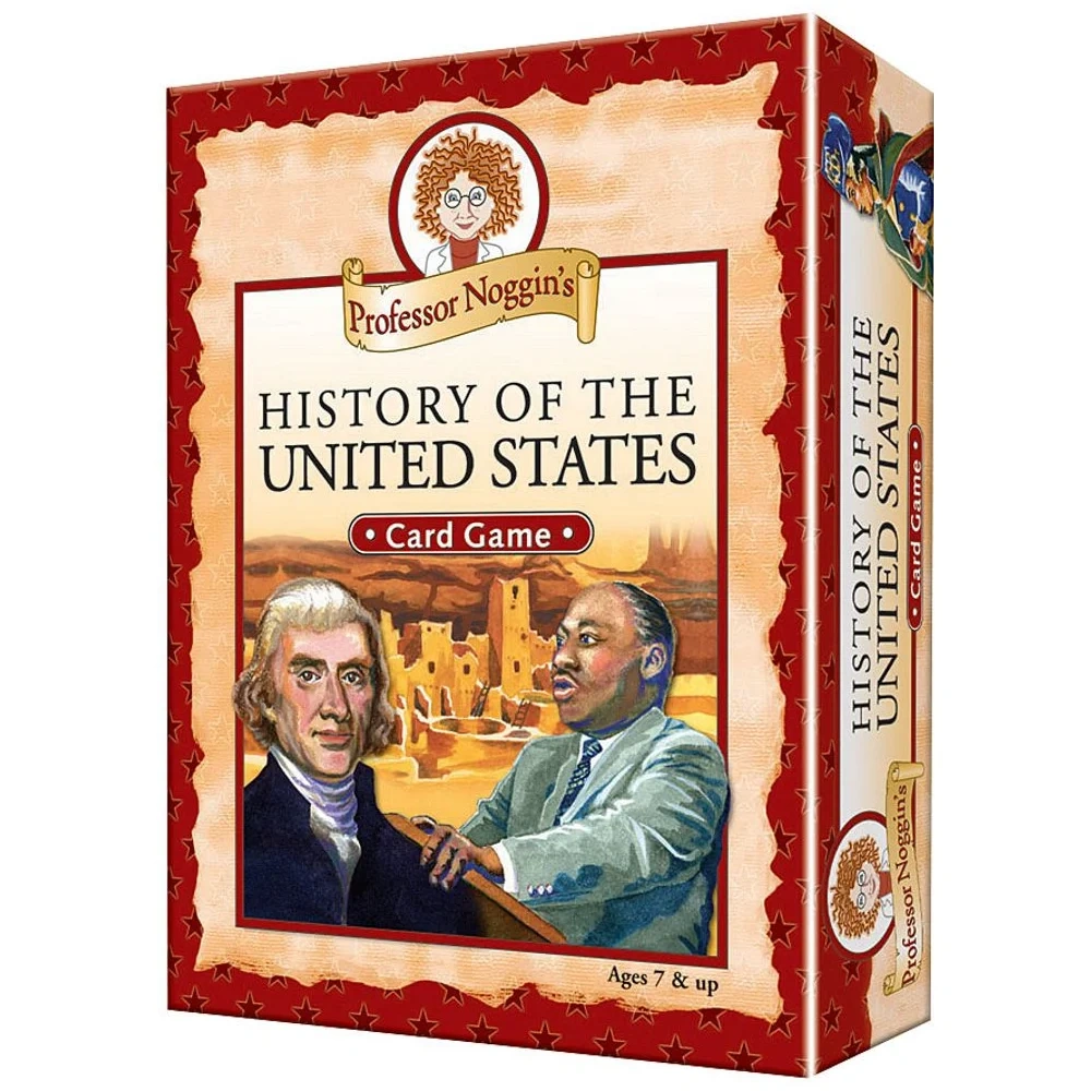 Juego de Cartas Professor Noggin Historia de Estados Unidos