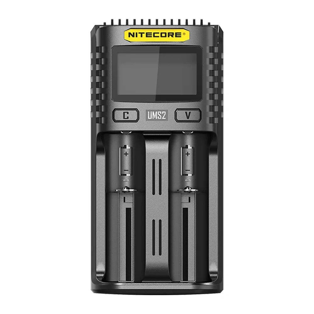 Cargador de Baterías 2 Ranuras USB-C UMS2