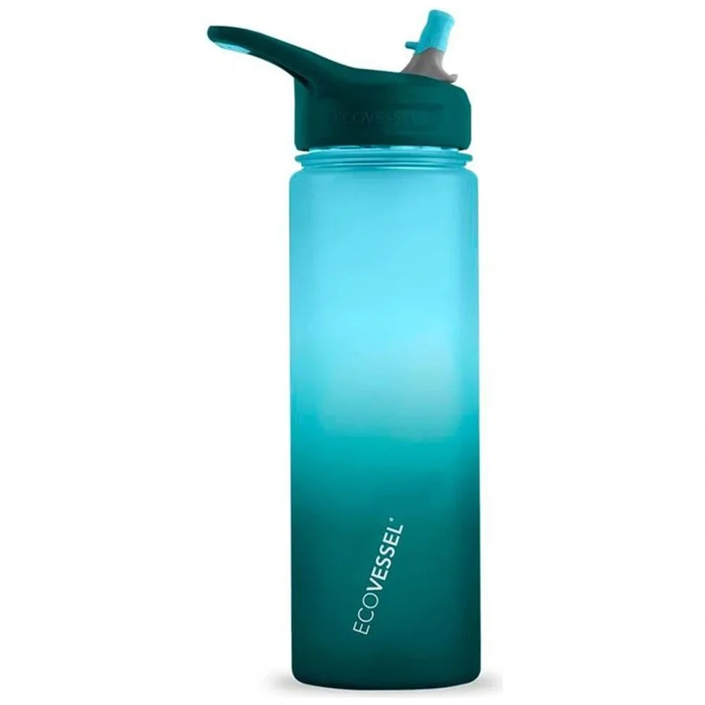 Botella Deportiva Bombilla 709 ML The Wave Verde