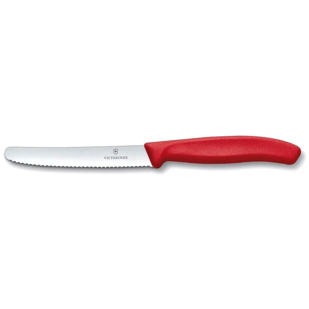 Cuchillo Verdura Dentado Punta Redonda 11 CM