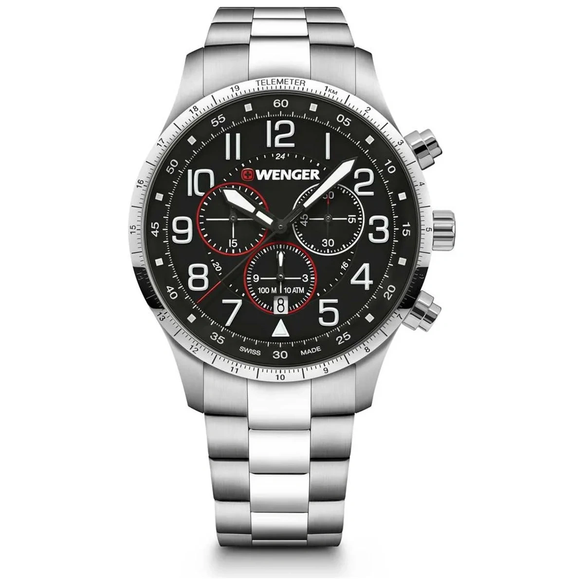 Reloj Attitude Chrono 44 MM Correa Gris