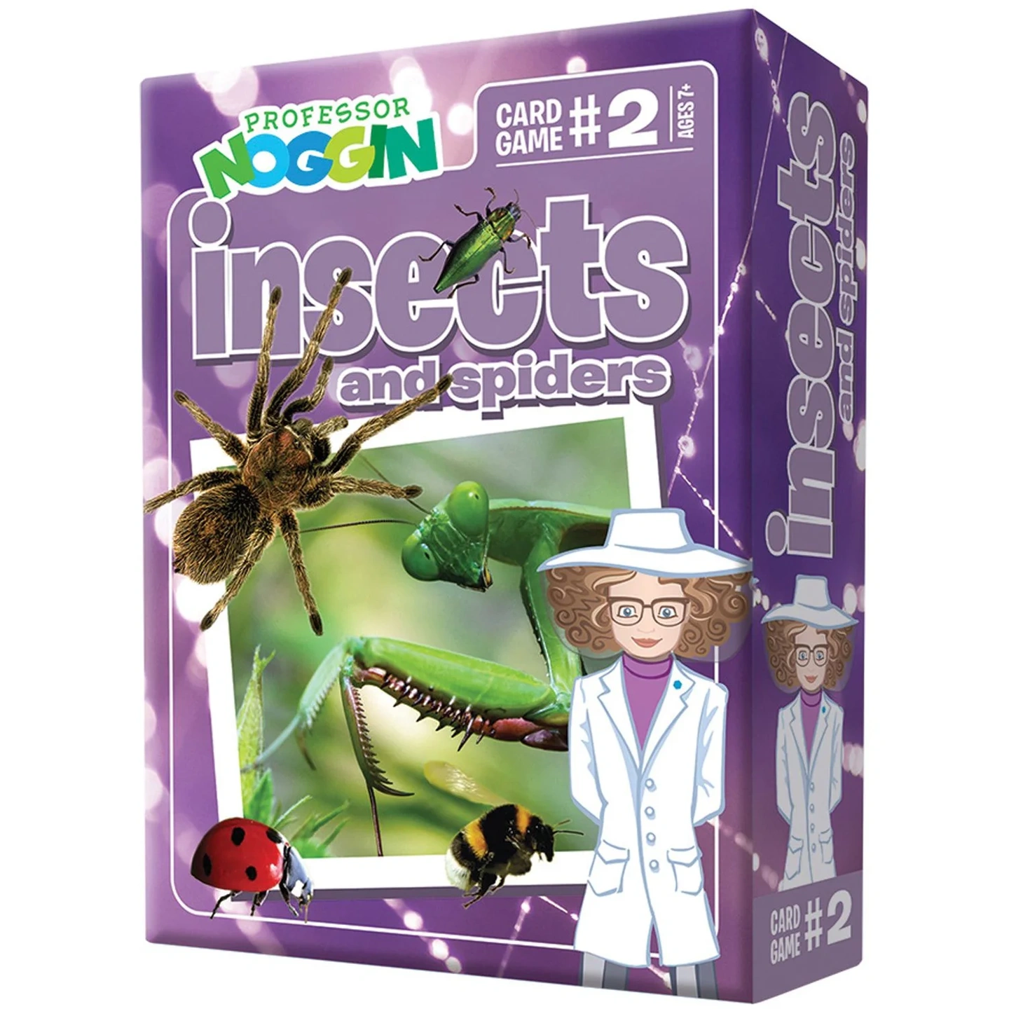 Juego de Cartas Professor Noggin Insectos y Arañas