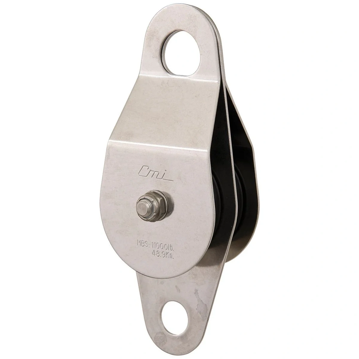 Polea Doble 5 CM con Bocina de Acero Inoxidable