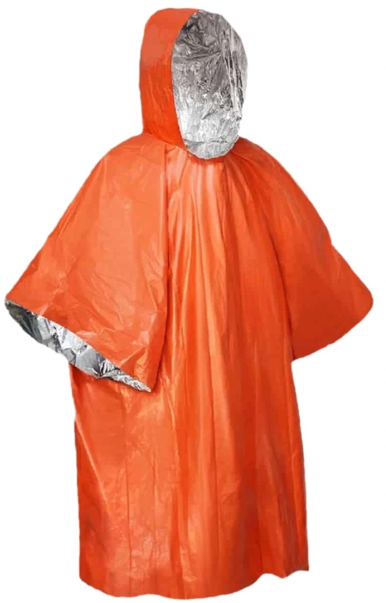 Poncho Emergency Foil Poncho