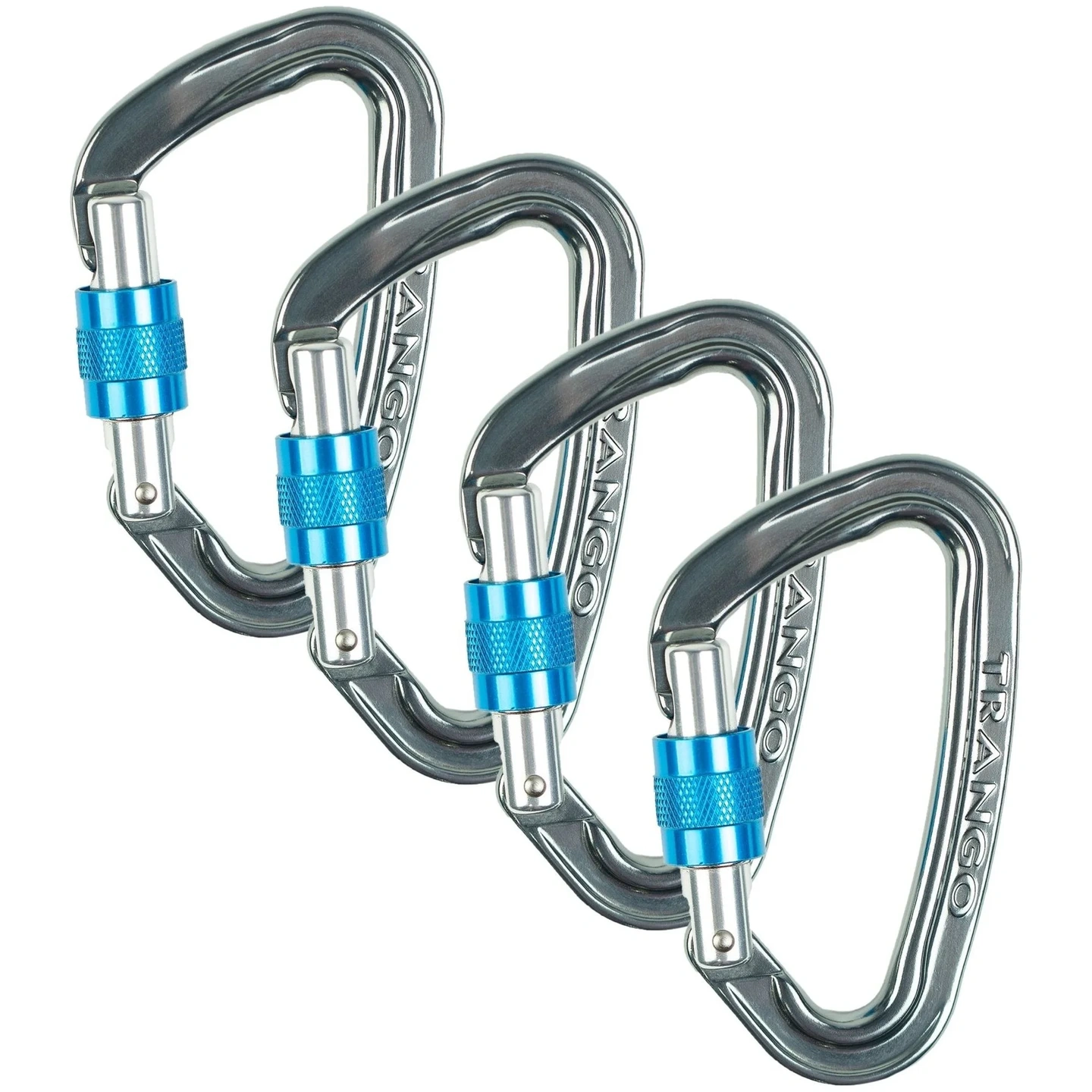 Mosquetones Reaction Screwlock Pack X4