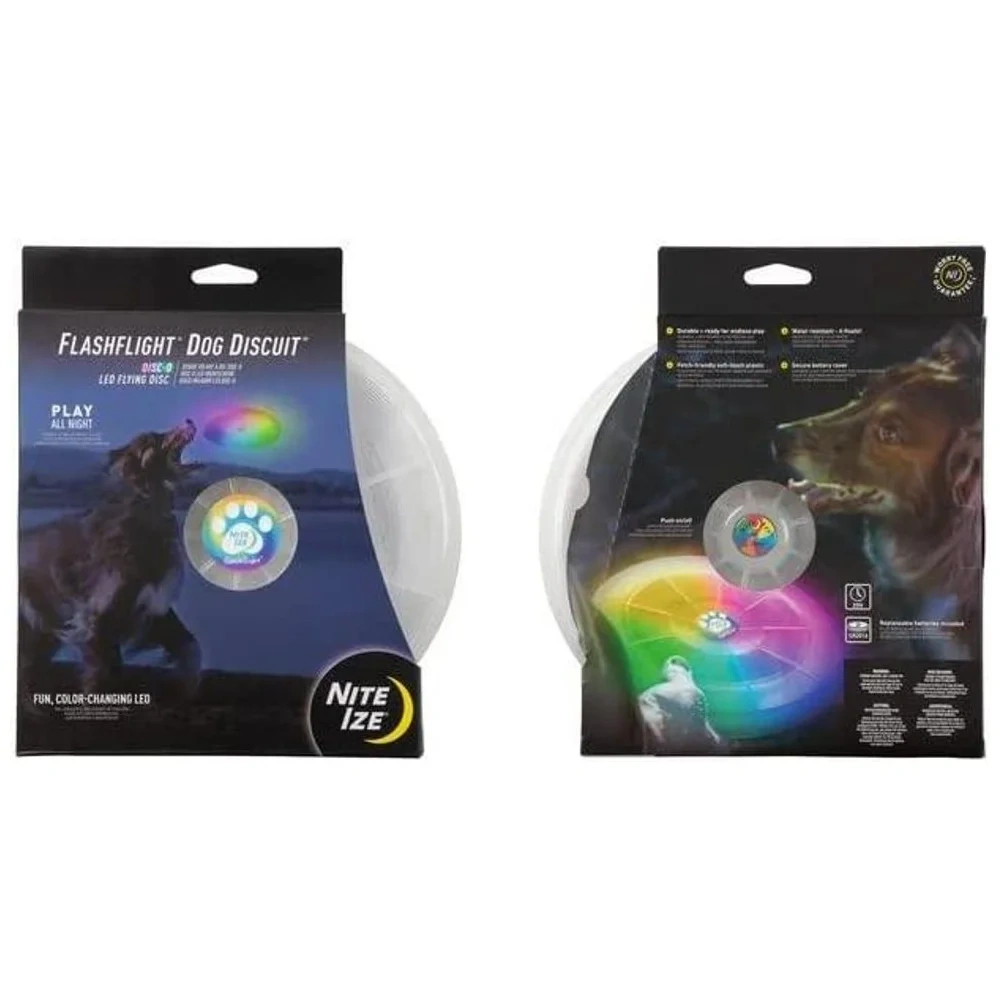Disco Volador Led Para Perro