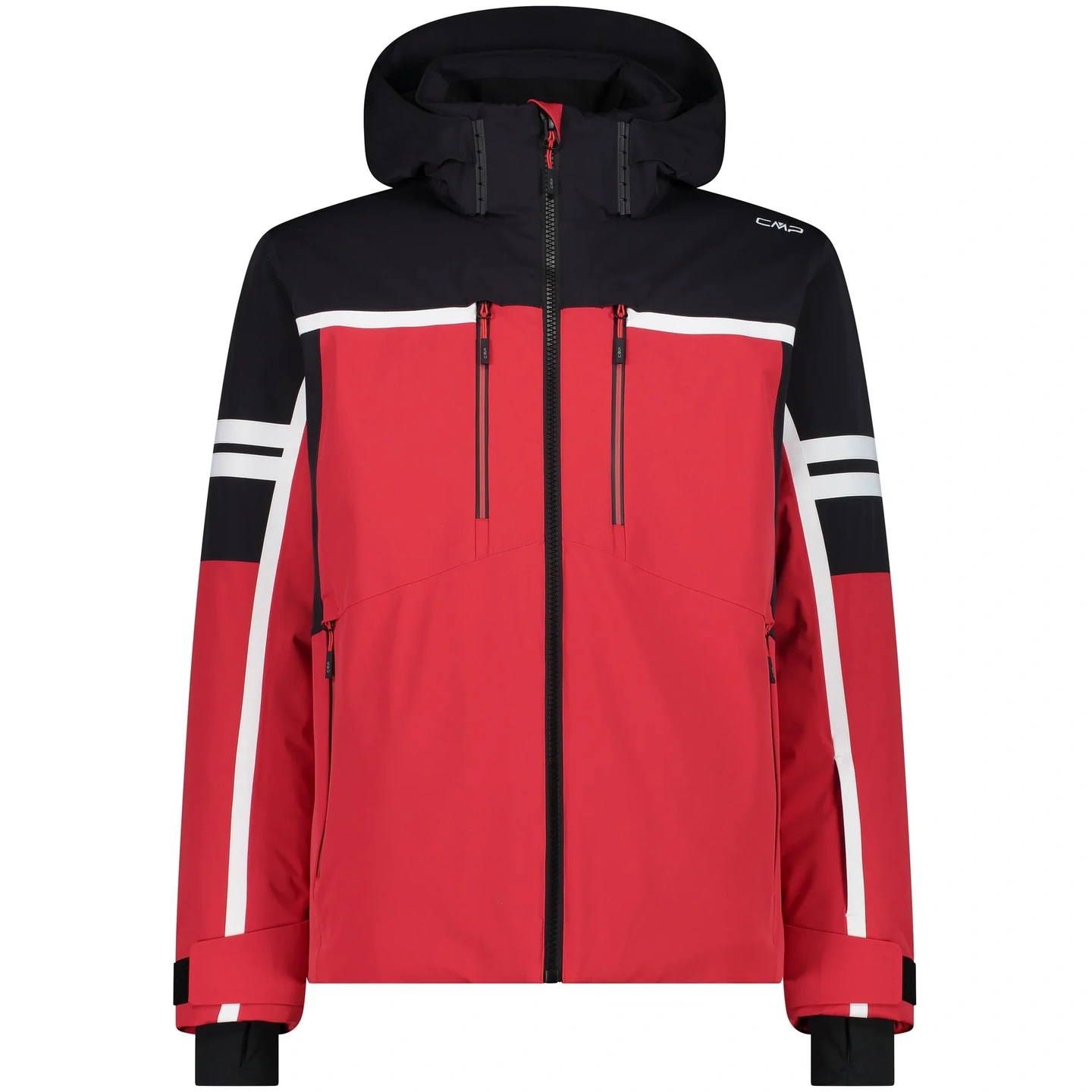 Chaqueta Hombre Ski Elasticada con Gorro Desmontable